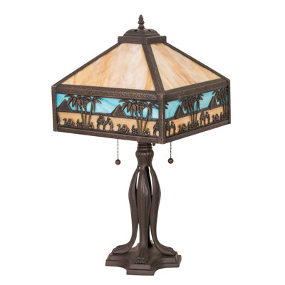 Camel Mission Metal Table Lamp