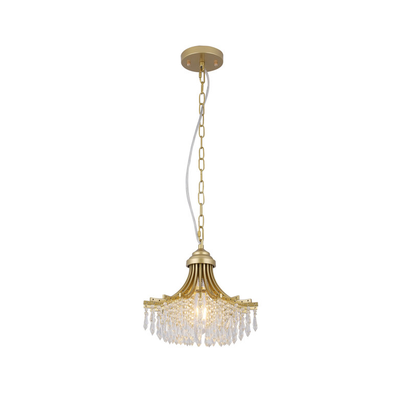 Lustre suspendu 11,75 "Dia X 10" H