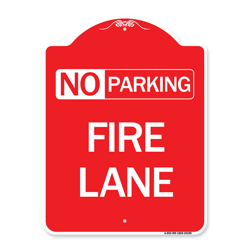 Enseigne Signmission Designer Series - Delaware, aucune allée de feu / 24195, H 24 po x l 18 po x p 1 po