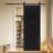 Modern 2 panel Barn Sliding Door With Hardware kit-122965132