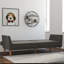 Mirrabooka Twin 204.5cm Upholstered Convertible Sofa-370151064