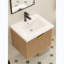 Meuble-lavabo flottant 24 po avec lavabo simple blanc Maxbano-111553587-111553585