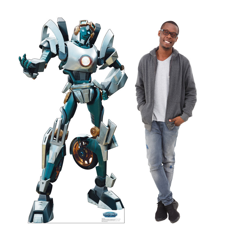 70'' Thrash Transformers EarthSpark Cardboard Standup