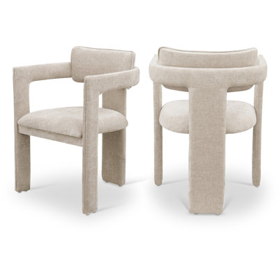 Chaise en chenille Exilda