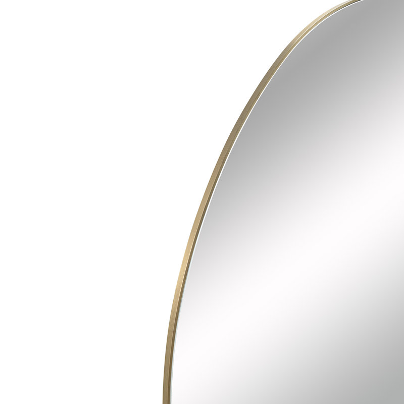 Metal Wall Mirror, Oval 