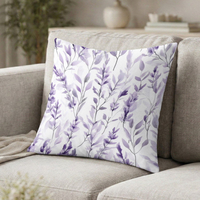 Coussin Floral, H 18 po x l 18 po
