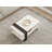 Modern 2-Tier Coffee Table, Anthracite & White, 31.5 x 13.8 x 21.7 inches | 100% Melamine Coated Particle Board, Thickness: 0.7 inches | Additional Storage, Stylish Design for Living Room & Office Spaces-1704229324