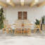 7 - Person Wood Patio Dining Set with-117955368