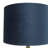 Ehrenberg Glass Ribbed Blue Table Lamp with Velvet Shade and Gold Accents-224650036