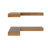 Havlock Floating Two-Piece Corner Shelf Set-1443274007