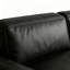 Canapé modulaire noir en cuir véritable-131637867-131637868