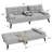 Aldiana 64.2" Convertible Futon Upholstered Sofa Bed-1441701989