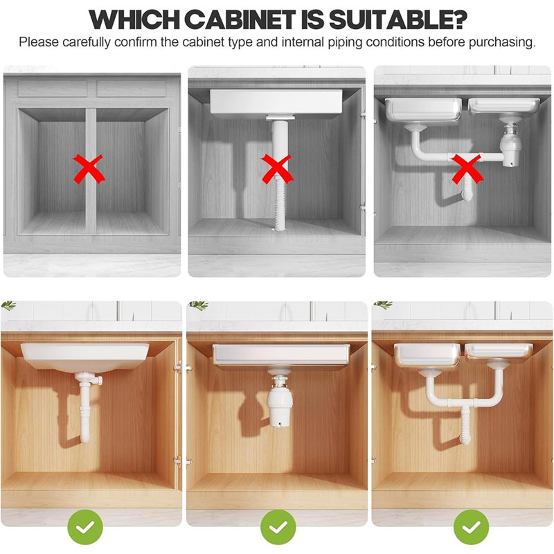 Ensemble de 1 rangement sous l'évier extensible, armoire de rangement coulissante noire à 2 niveaux avec glissières à roulement à billes et tiroirs réglables en hauteur