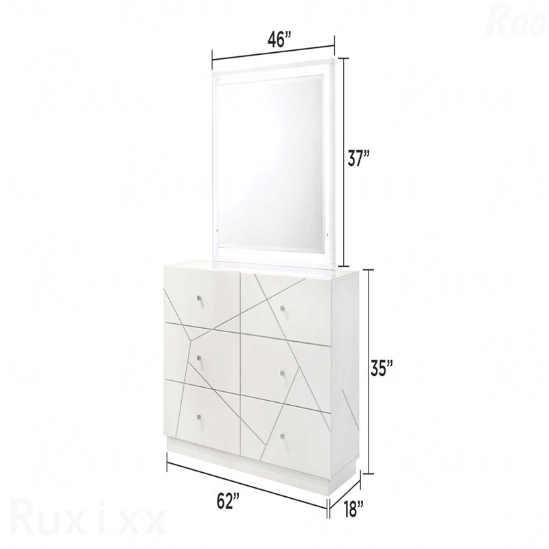 Miroir d'appoint Lacquer