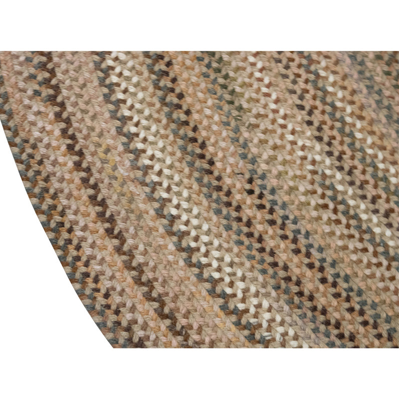 Hand Knotted Wool Area Rug in Blue