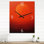 Madiha - Horloge murale Moon