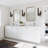 Mia Single Light Matte Black Clear Glass Panel Wall Sconce