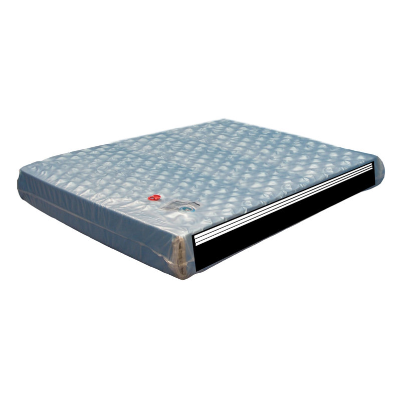 Matelas pour lit d'eau semi-ondulé à rembourrage profond et semi-ondulé à 3 couches et à 3 couches de Feathertop, Simple
