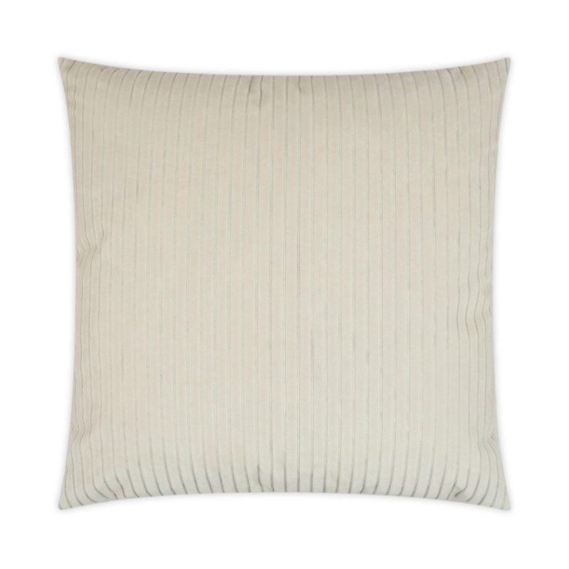 Postrio Pillow Cover & Insert, Ivory, Square 22"
