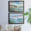 Vue pastorale - Ensemble de 2 peintures sur toile encadrées-716419611-716419609