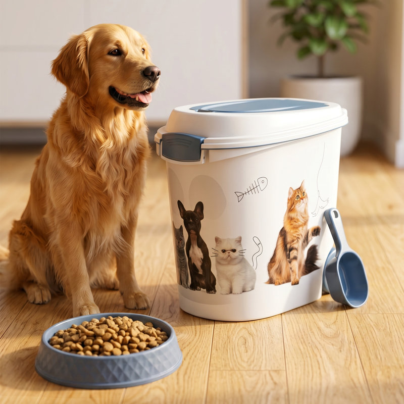 Seal‑fresh 15‑gallon Pet Food Container