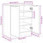 8 Pair Shoe Storage Cabinet