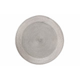 Vinyl No Pattern Round Placemat