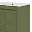 Meuble-lavabo 30 po avec lavabo en céramique et 2 tablettes réglables à fermeture en douceur-2086314638