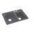 25'' L Mounting / Installation Required Double Bowl Solid Surface Kitchen Sink-38293705-38293715