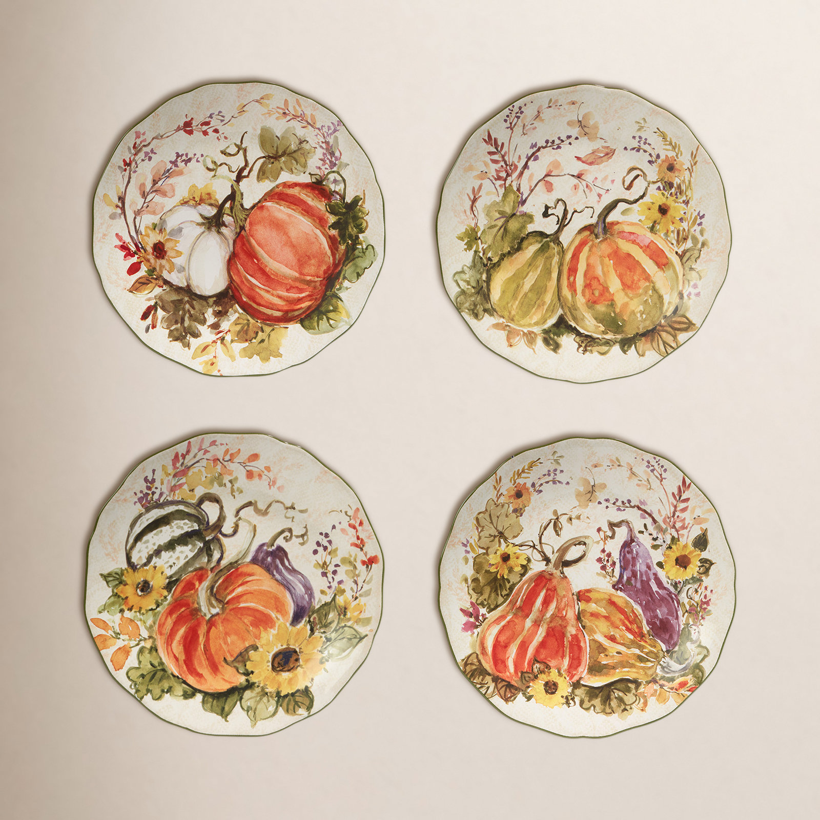 Harvest Morning Harvest 9" Salad Plate