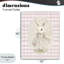 «Sweet Pink Girl Bunny», estampe numérique, conception par Arlington Prints-971178397-971178395