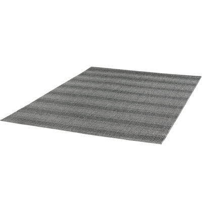 Capra Rectangle Striped Area Rug
