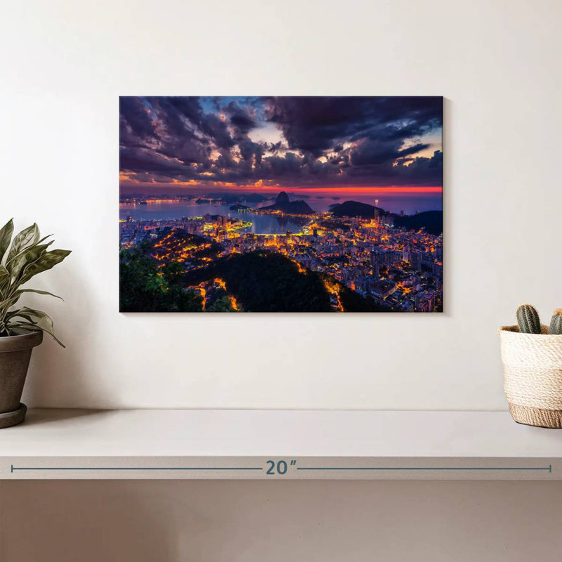 Horizon de Nicci Rio De Janeiro, H 8 po x l 12 po