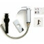Robinet de lavabo monocommande pour salle de bain, design à trous, construction en acier inoxydable, cartouche en céramique de haute qualité, finition nickel brossé anticorrosion, tous les tuyaux d'alimentation inclus, profondeur 13,48, largeur 7,93.-136401442