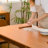 Solid wood refined multi-functional table set-111362417