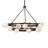 Selene 18 - Light Steel Dimmable Chandelier