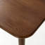 Table de salle à manger extensible en chêne massif de 47 à 63 po Fjord