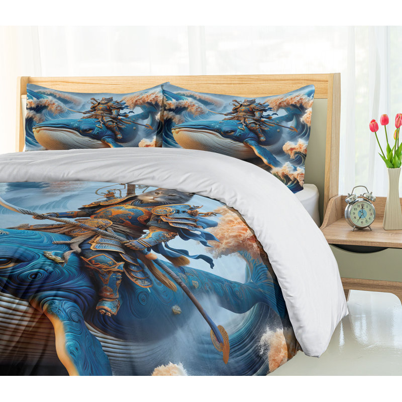 Funny Duvet Cover, King Duvet Cover + 2 Standard Shams
