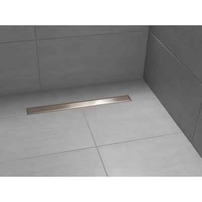 24" Reversible Linear Shower Drain Trim