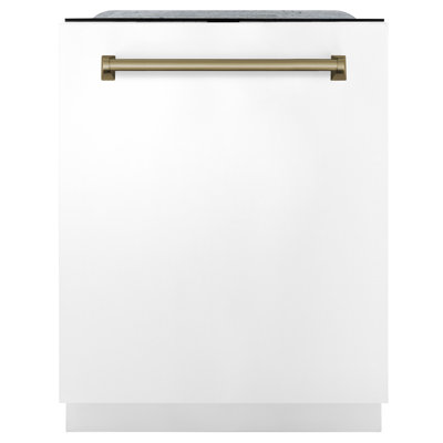 Zline Autograph Edition 24" 45 dBA Built-In Button Control Dishwasher