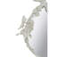 Miroir mural 27,5 x 2,5 x 26 po avec ornements floraux et oiseaux
