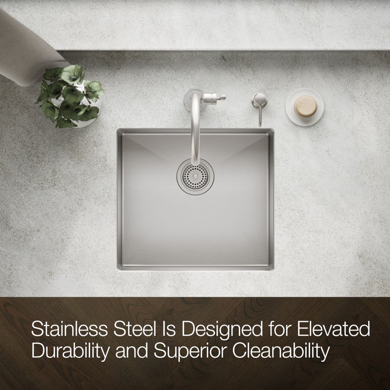Strive 20 In. Undermount Single-Bowl Bar Sink