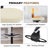 Ardjan Elevate Your Workspace with Rolling stool for office, Adjustable Drafting Stool with Footrest, Office Stool Adjustable Height-589348233