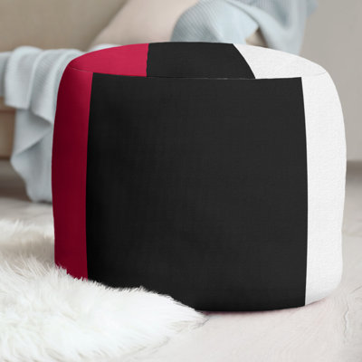 New Jersey College Upholstered Ottoman