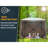 6FTx6FT Screen Room with Sidewalls and Mosquito Netting-105123201