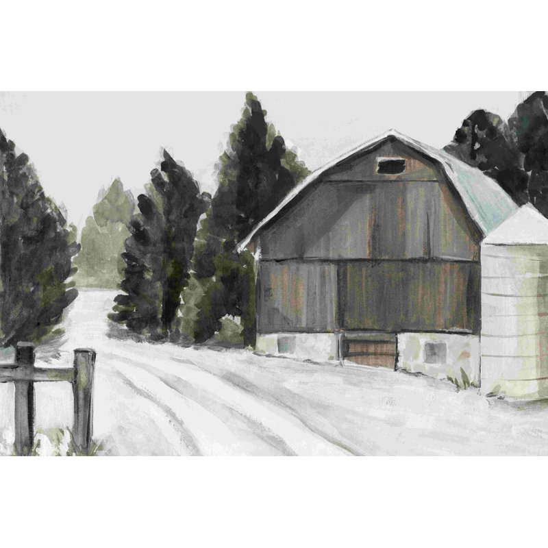 Winter Barn II, H 8 po x l 12 po x P 1,25 po