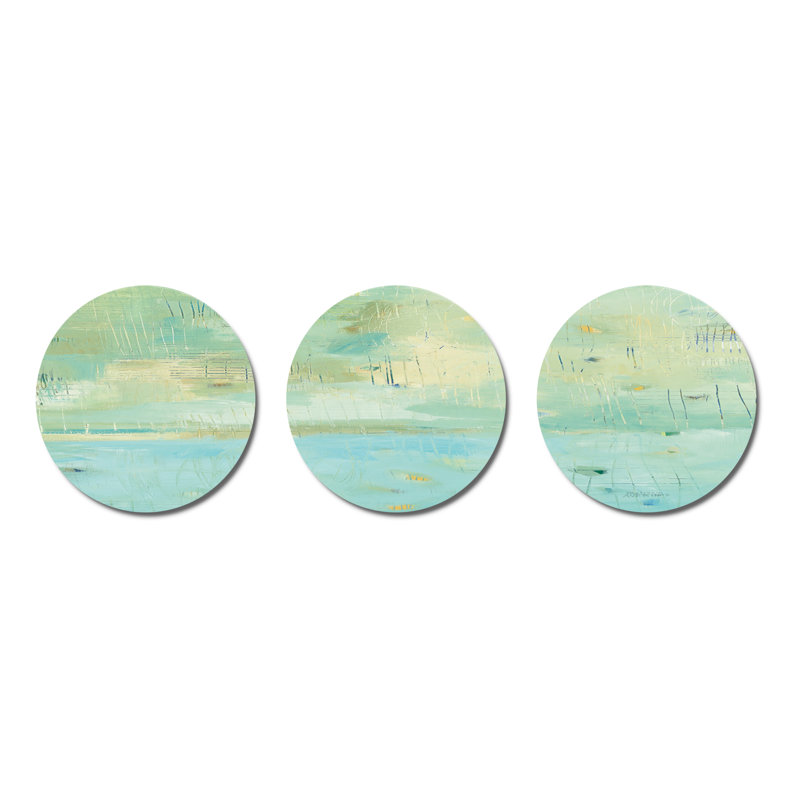 Modern Abstract Wall Decor on Metal