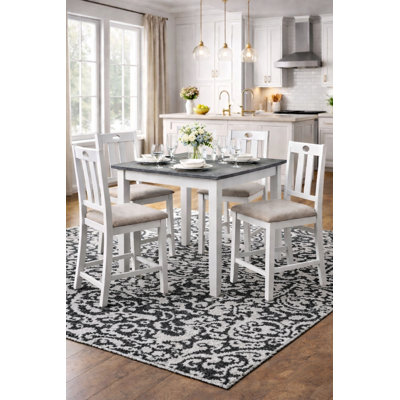 4 - Person Counter Height Dining Set by Lark Manor