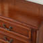 Armoire d'appoint en bois massif cerisier profond