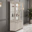 Fantosini Display Cabinet - Silver Mist